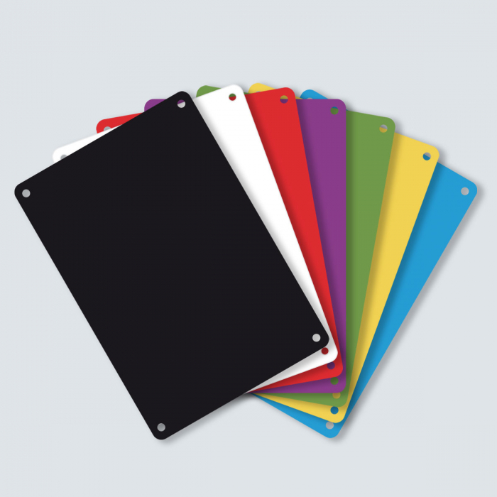 Auflagen-Set Größe 40x60cm gem. HACCP - 7 Farben